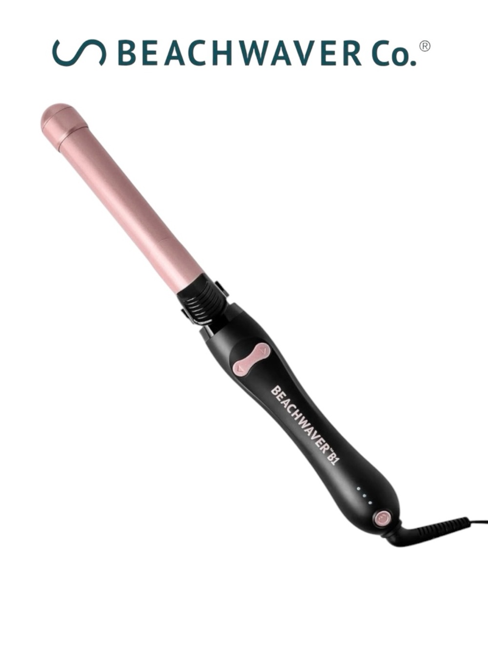 Beachwaver Co. (NWT) Pink and Black Rotating Curling Wand